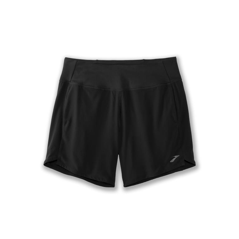 Brooks Chaser 7 Running Shorts - Women's - Black (53127-VSMJ)